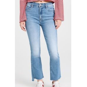 $238 Sz 27 MOTHER The Inside Crop Step Fray Fresh Catch Jeans